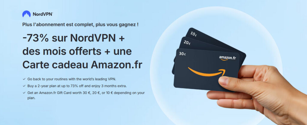 Illustration : Promotion de rentrée 2025 de NordVPN