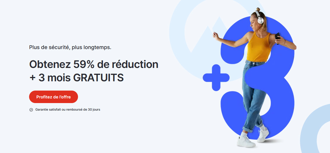 Illustration : Promotion du printemps 2023 de NordVPN