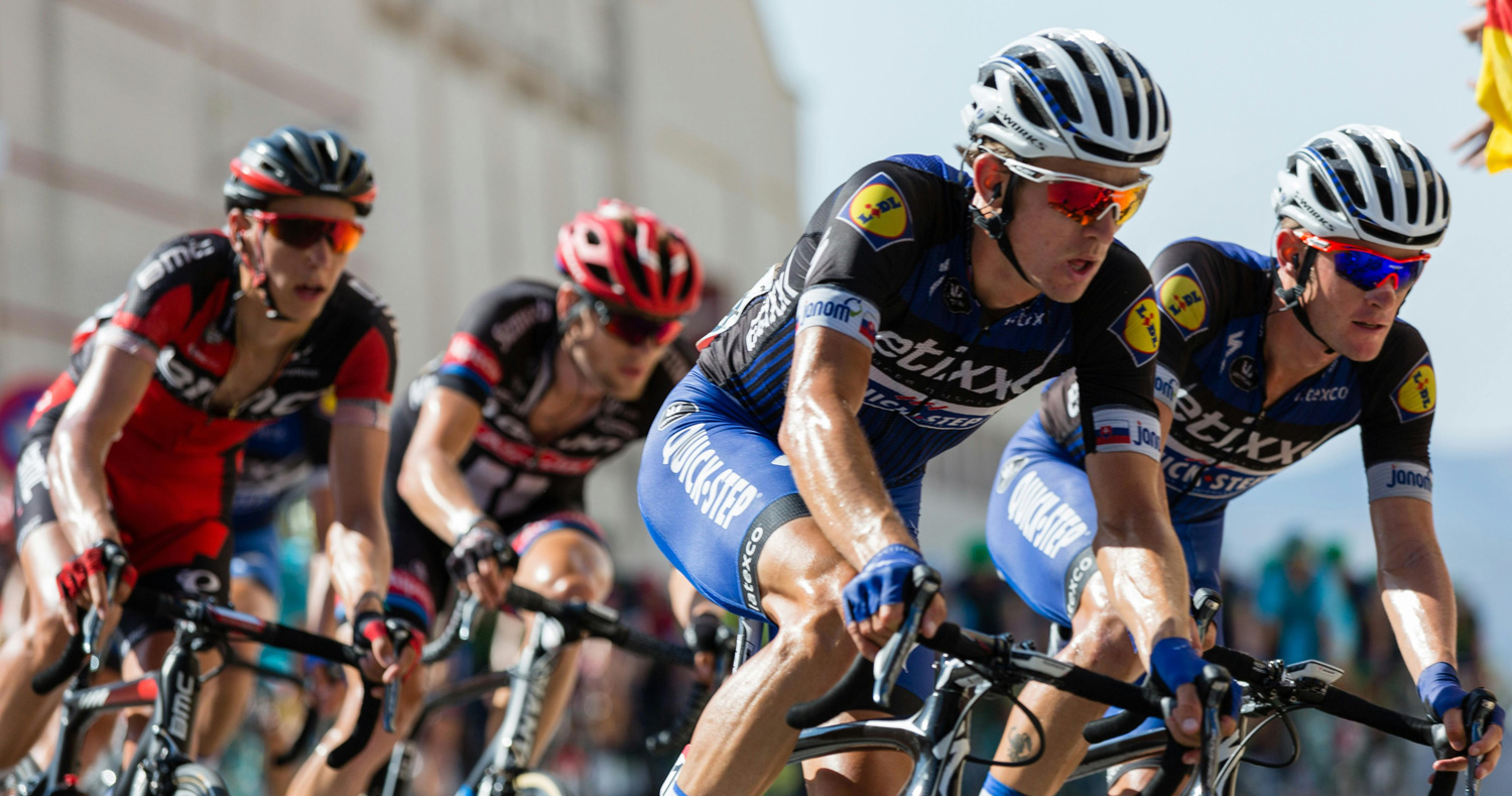 Illustration : cyclisme en streaming