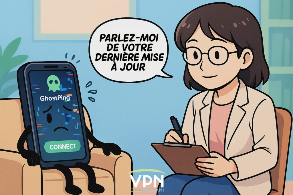 Illustration : Test VPN expérience utilisateur