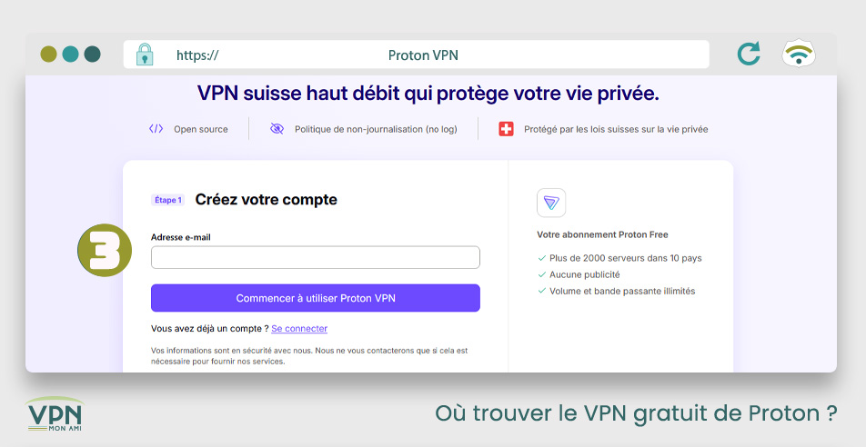 Tutoriel pour télécharger Proton VPN gratuitement