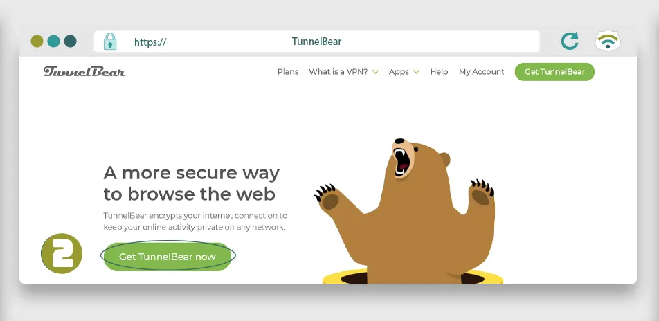 Illustration : Tuto TunnelBear partie 2