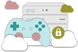 Illustration : VPN pour console