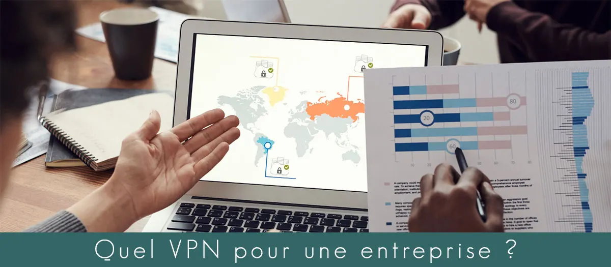 Illustration : VPN pour entreprise/ vpn pour professionnel